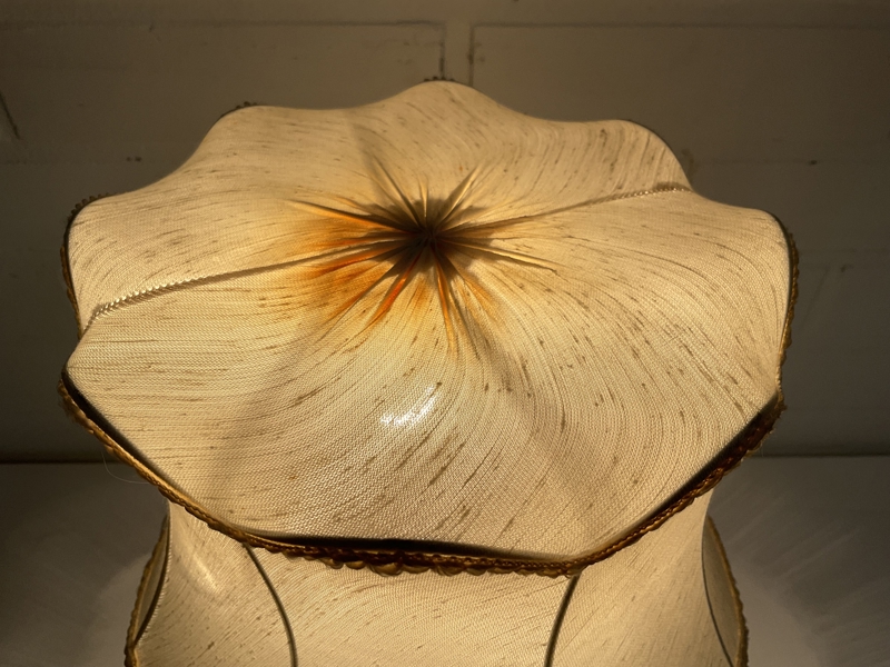 Pöytävalaisin messinkijalka 47cm