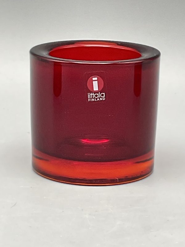 Iittala Kivi tuikku punainen 4kpl, Heikki