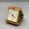 Junghans vintage matkakello punainen