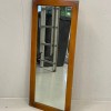 Vintage peili 38x89 mahonkipuu kehyksillä
