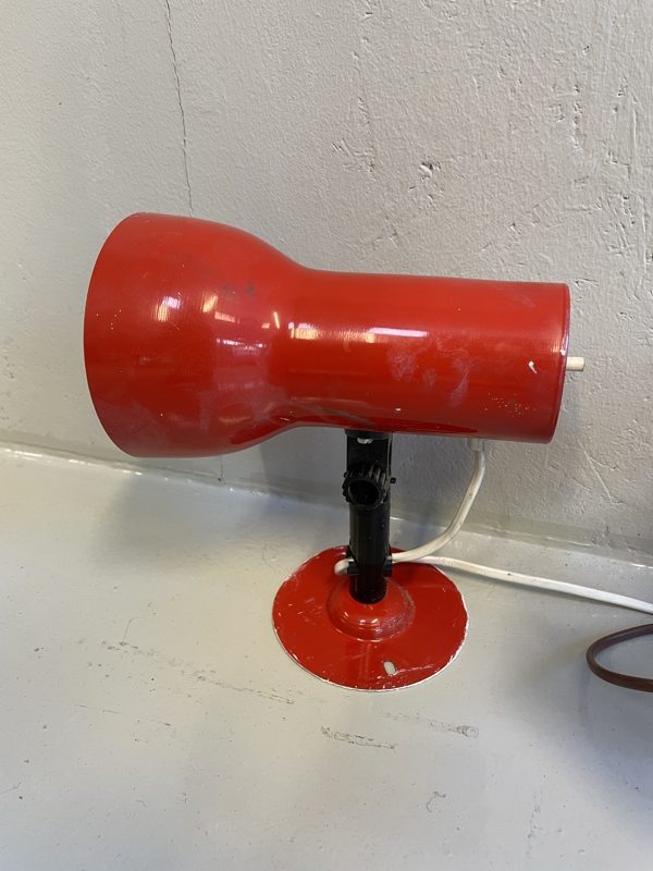 Aris retro seinälamppu (2 kpl) punainen