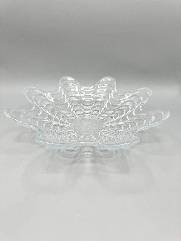 Riihimäen lasi Koralli malja kirkas, Nanny Still