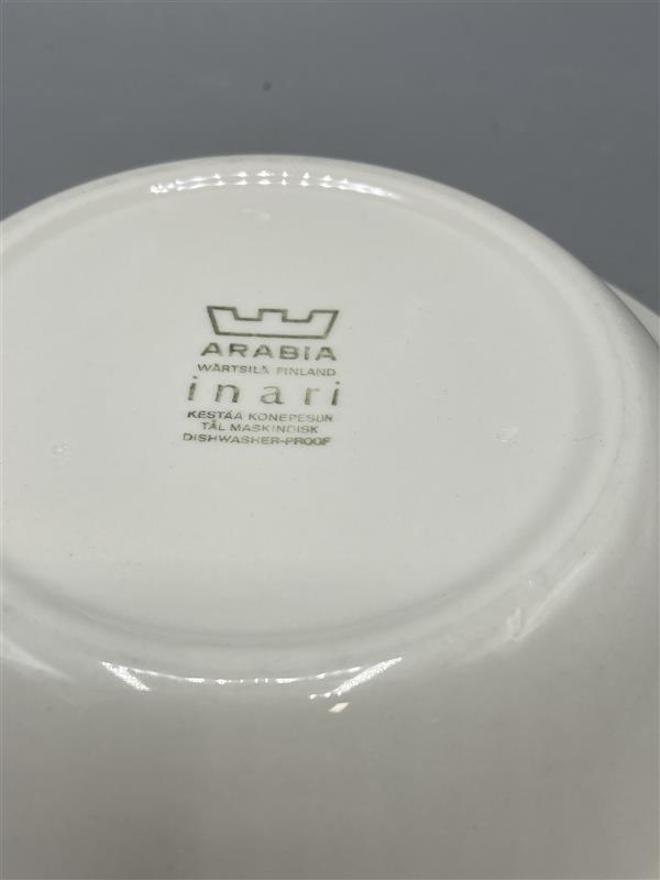 Arabia Inari syvä lautanen 7kpl, Göran Bäck