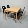 Isku ruokaryhmä pöytä 120x80 ja tuoli (4 kpl) setti