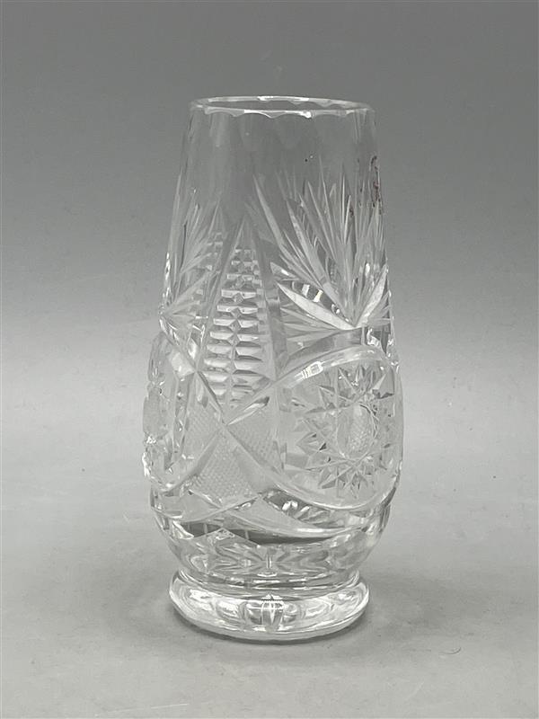 Kristalli maljakko 15cm