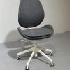 Ikea Hattefjäll työtuoli (harmaa valkoinen)