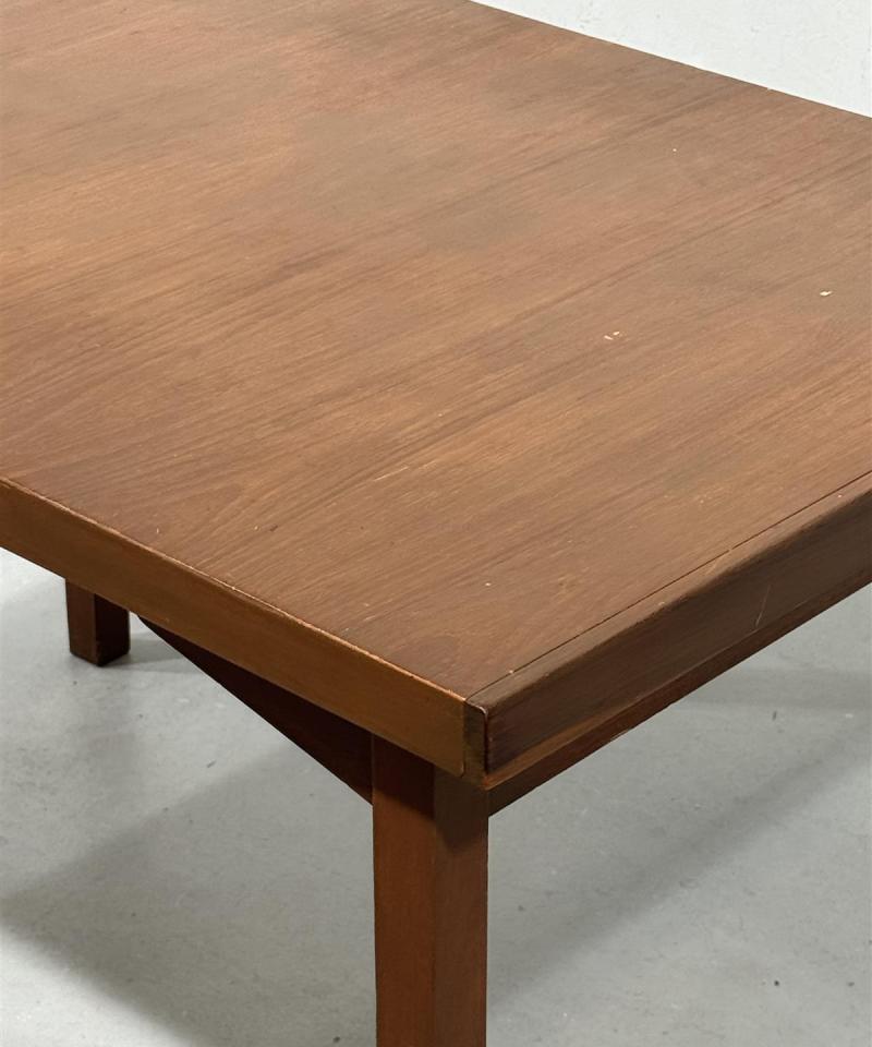 Ruokapöytä 120x75 tiikkiviilu jatkettava