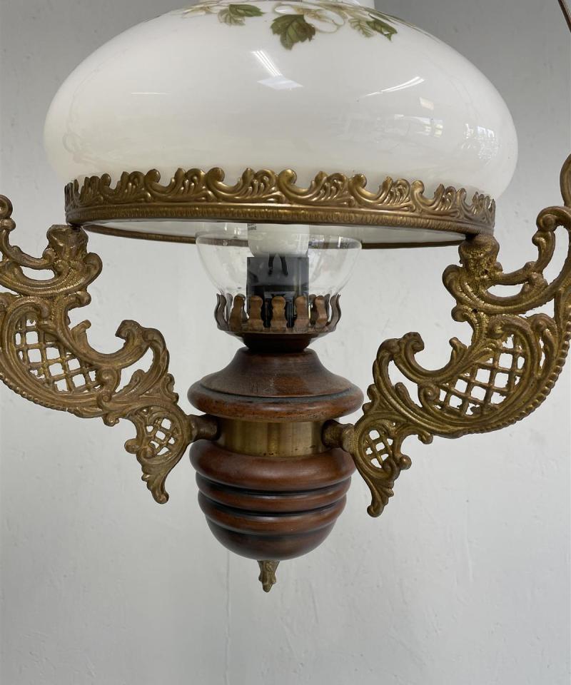 Vintage öljylamppu kattovalaisin