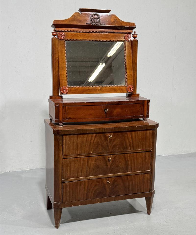 Vintage lipasto ja piian peili