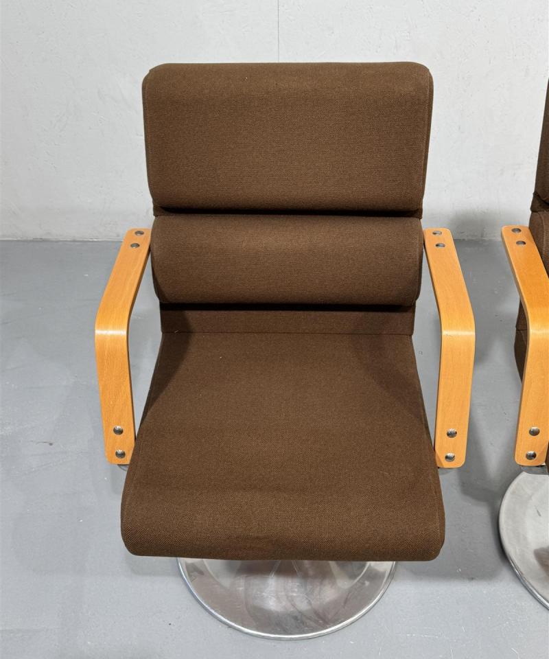 Avarte Plaano tuoli (2 kpl) Yrjö Kukkapuro ruskea