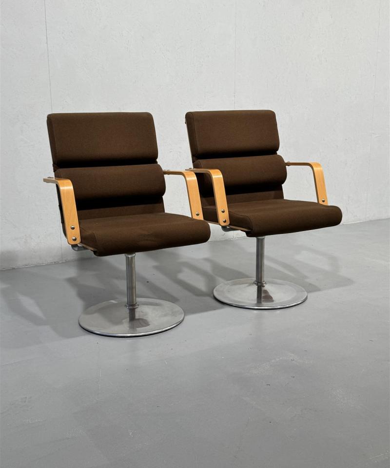 Avarte Plaano tuoli (2 kpl) Yrjö Kukkapuro ruskea