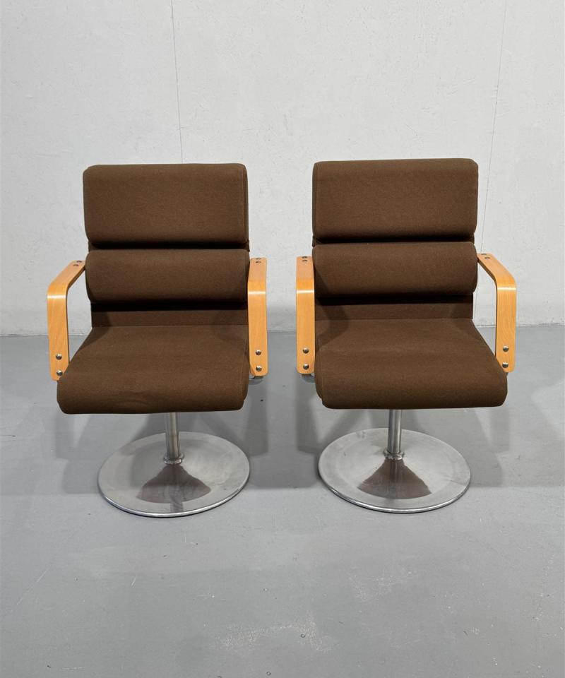 Avarte Plaano tuoli (2 kpl) Yrjö Kukkapuro ruskea