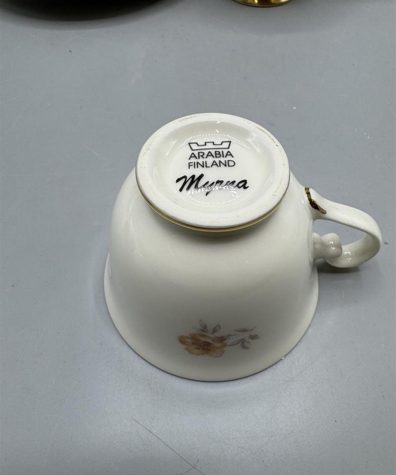 Arabia Myrna kahviastiasto, 27 osaa Olga Osol