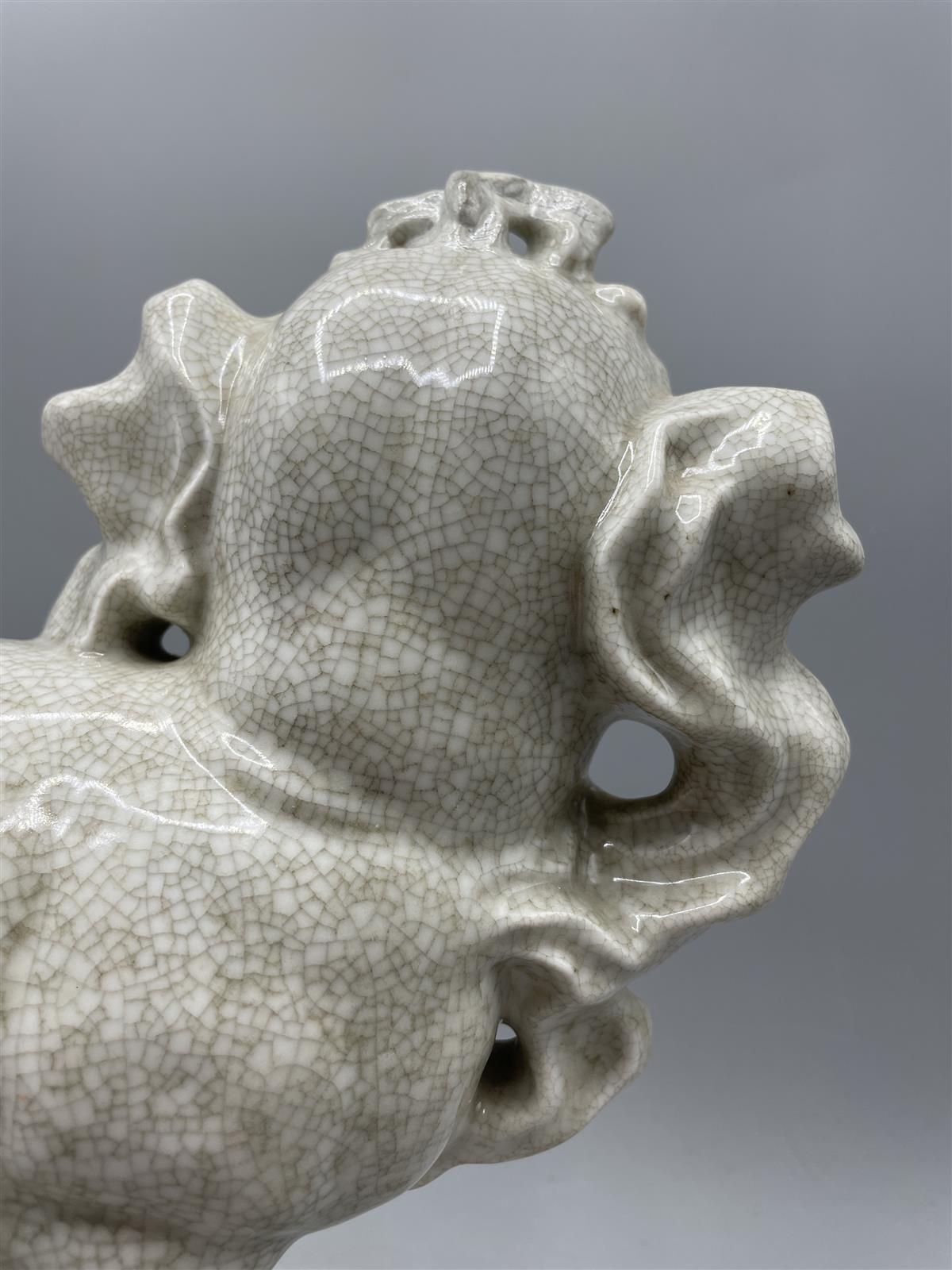 Arabia harvinainen ”Kiinan Leijona” posliini patsas, APA