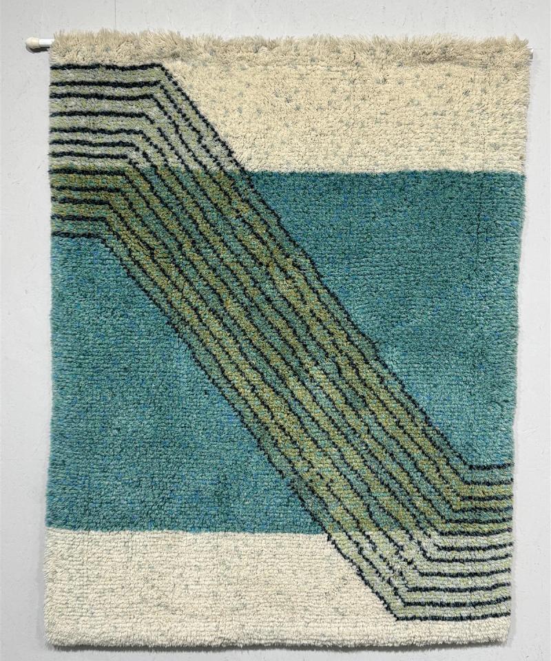 Ryijy Toukokuu 120x153 design Katri Mattila