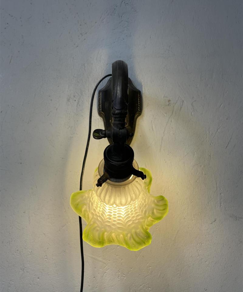 Vintage Jugend tyylinen seinävalaisin