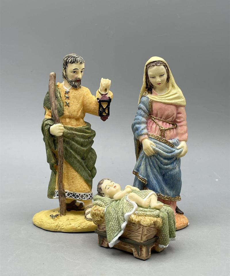 The Nativity seimiasetelma figuurit