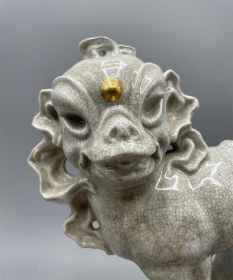 Arabia harvinainen ”Kiinan Leijona” posliini patsas, APA