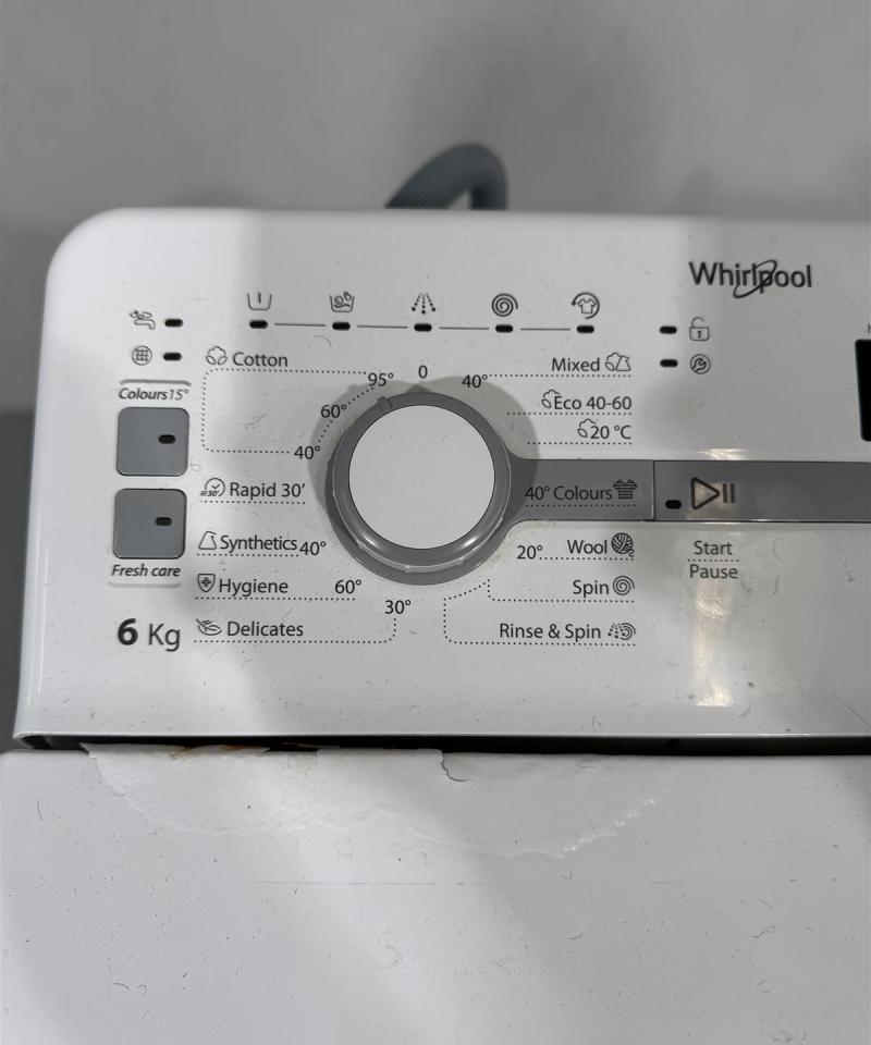 Whirlpool 6kg 6th sense pesukone