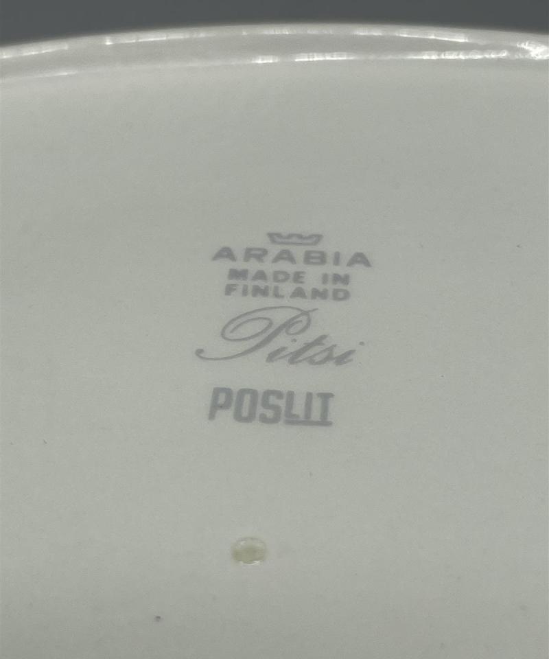 Arabia Pitsi tarjoiluastiat 3-osaa, Raija Uosikkinen