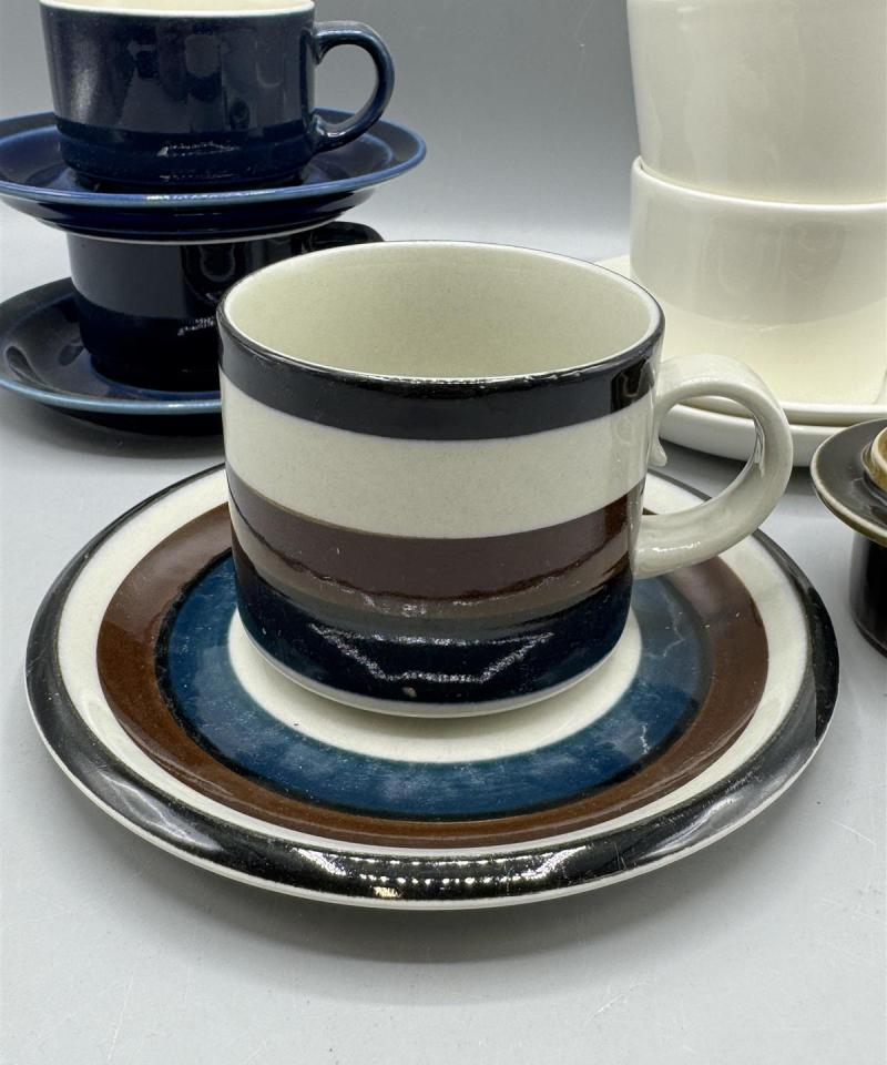 Arabia ja Iittala kuppi setti (5 kpl)