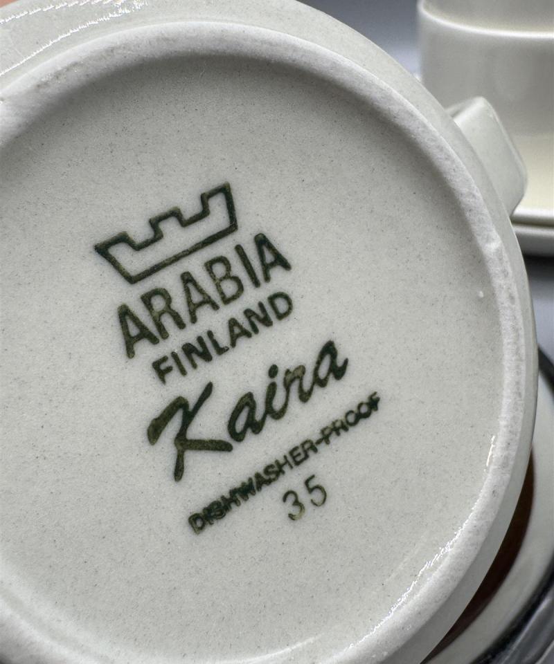 Arabia ja Iittala kuppi setti (5 kpl)