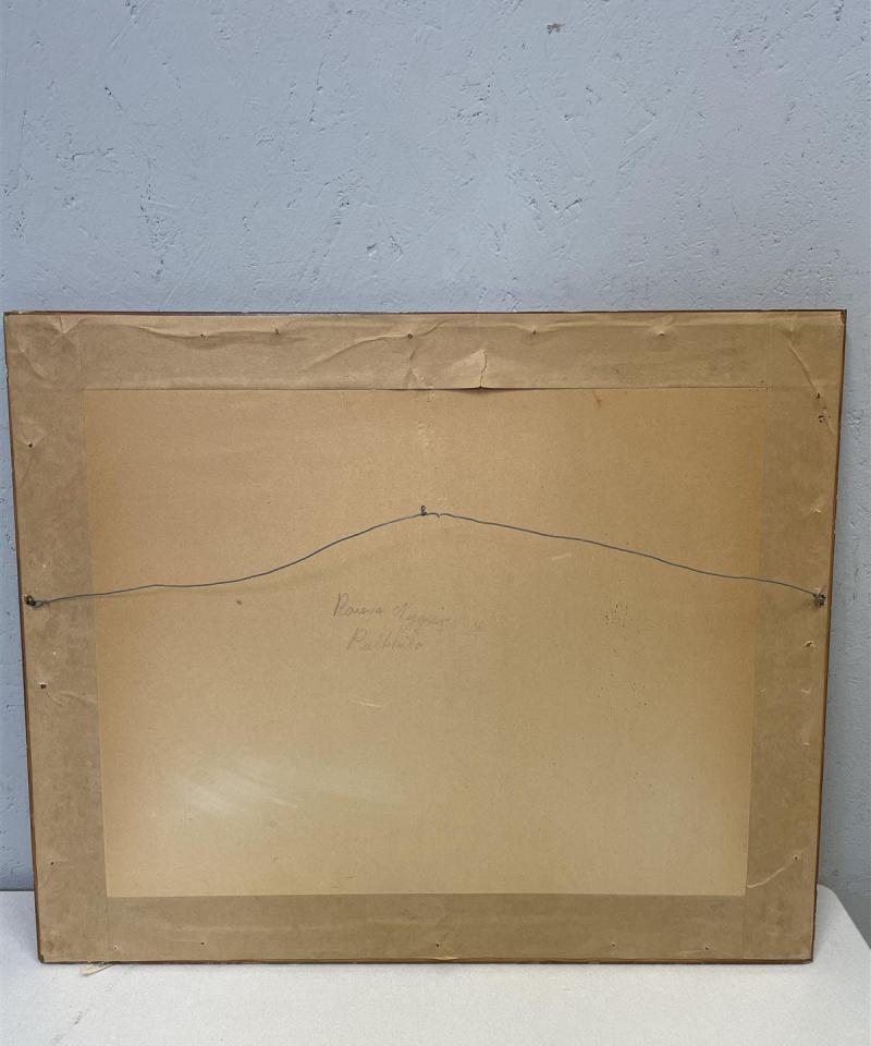 Taulu ”Tuulimylly maisema” värietsaus