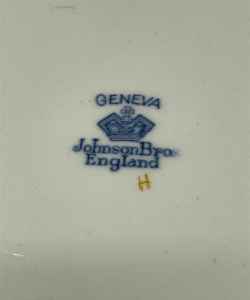 Vintage Johnson Bros Geneva tarjoiluvati 3kpl