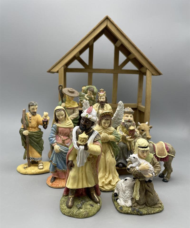 The Nativity seimiasetelma figuurit