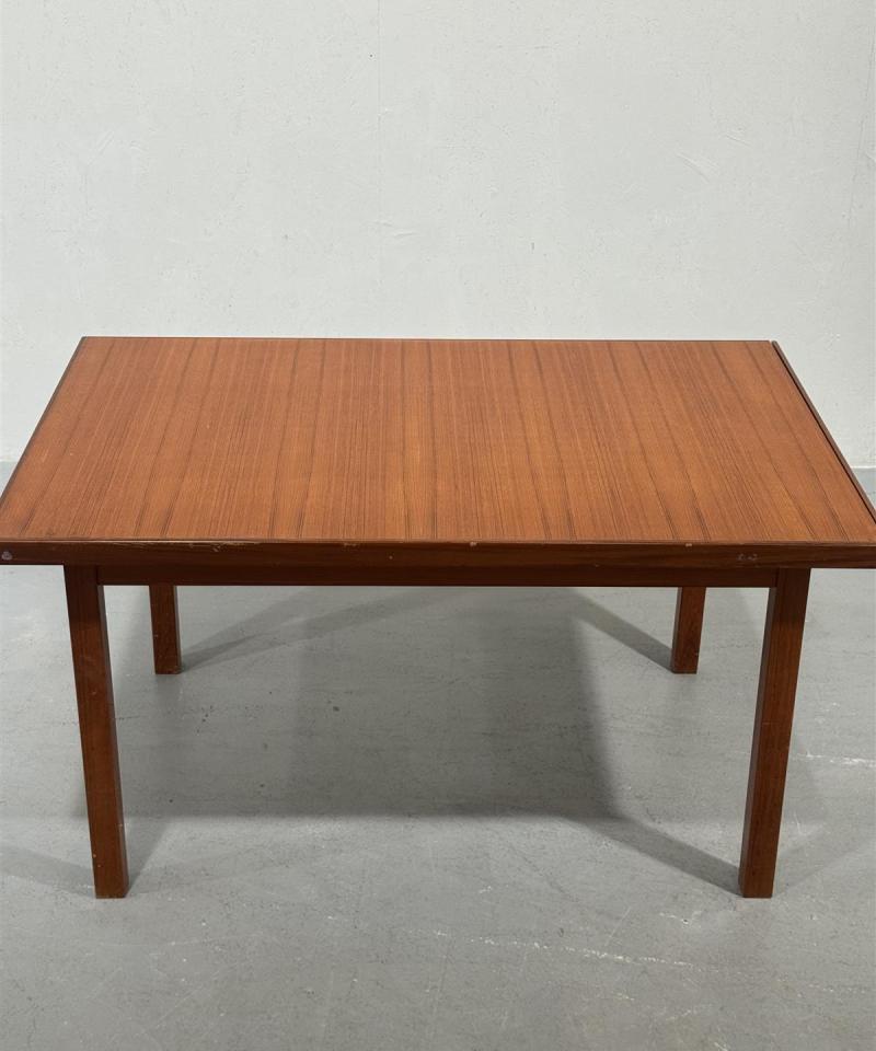 Vintage 60-luku ruokapöytä teak 140x90