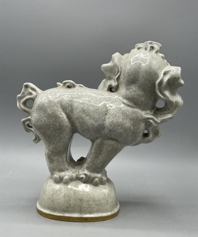 Arabia harvinainen ”Kiinan Leijona” posliini patsas, APA