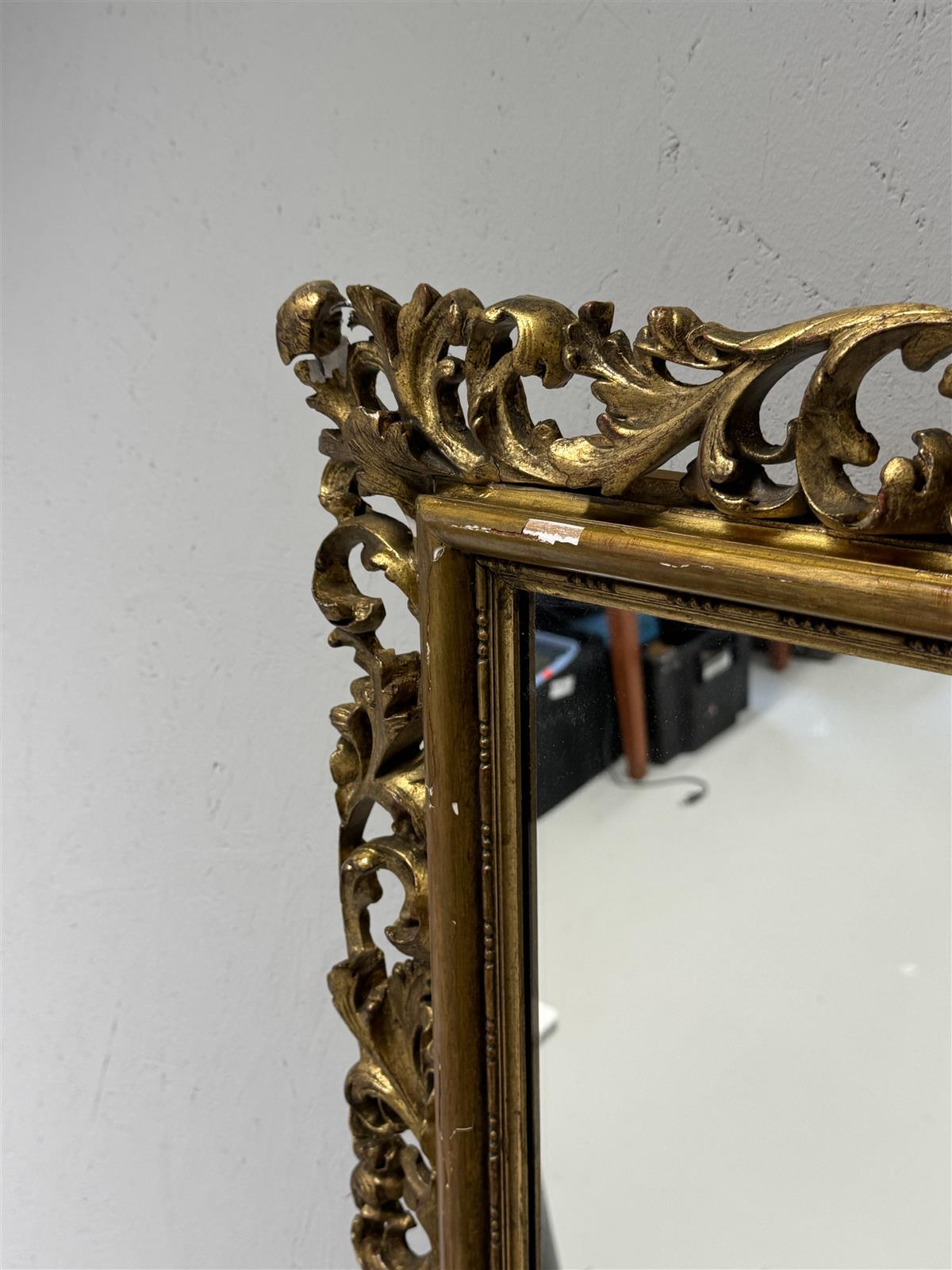 Koristeellinen barokki peili 70x70