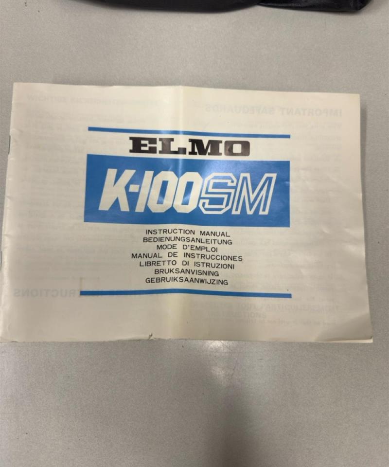 Elmo K-100 kaitafilmi projektori 8mm