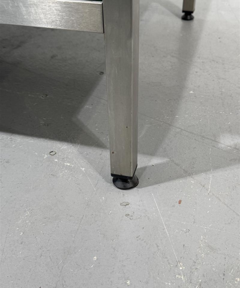 Sohvapöytä 120x70 lasi ja metalli 2 tasoa