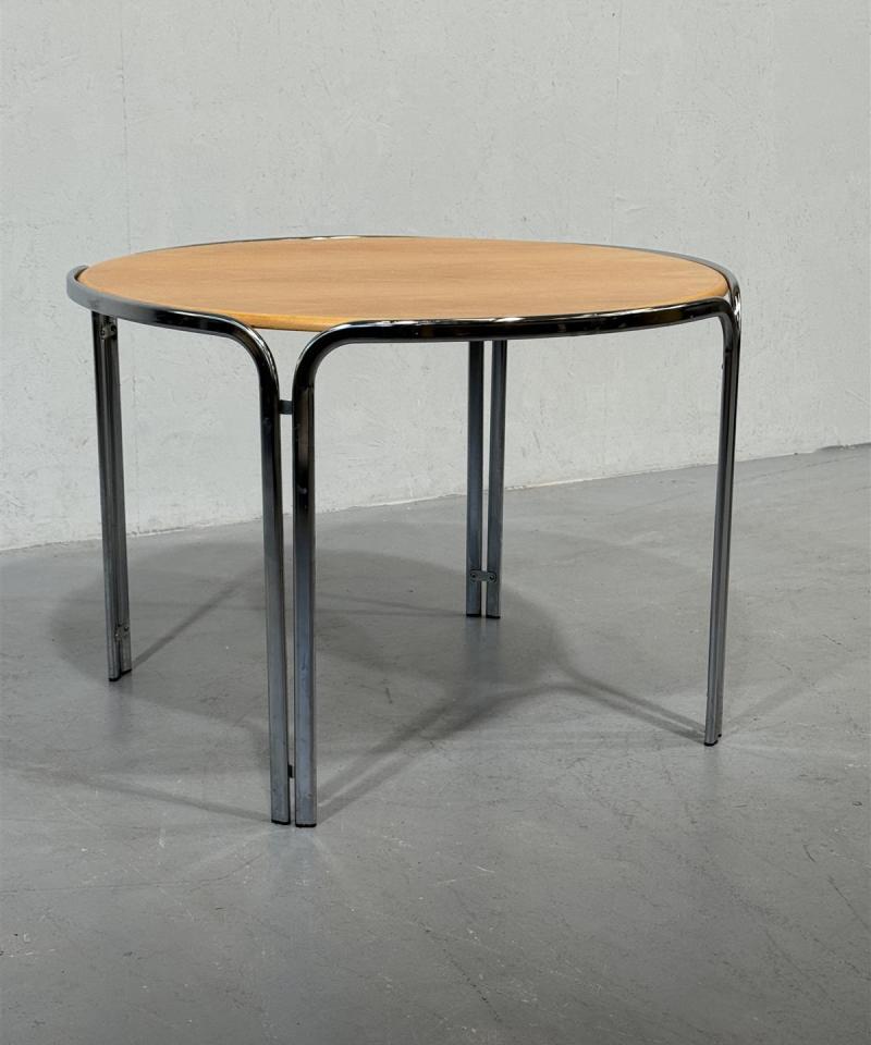 Retro pöytä puukansi 102cm