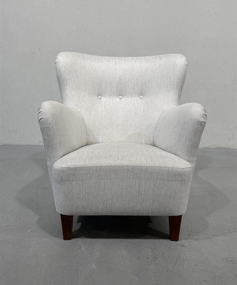 Asko Helena nojatuoli, harmaa