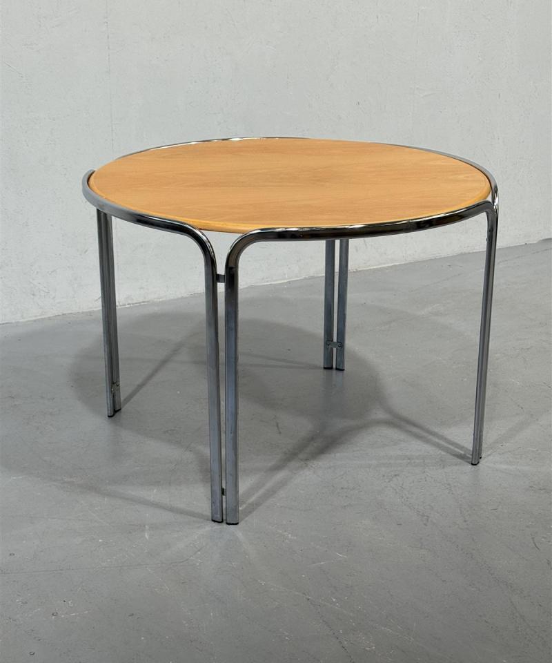 Retro pöytä puukansi 102cm