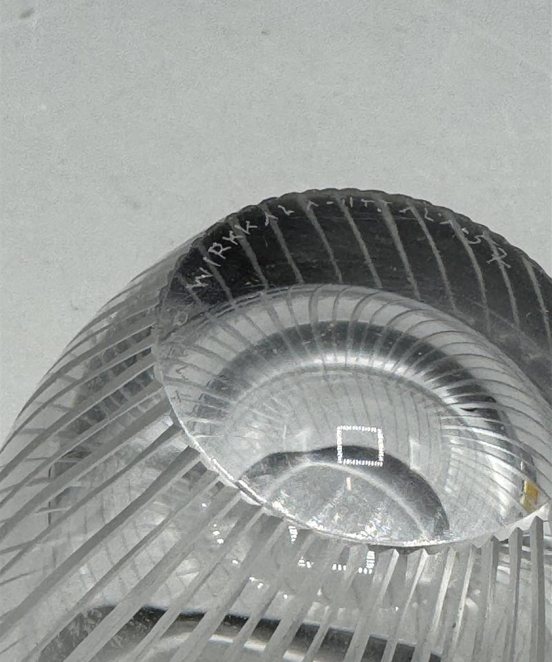 Iittala 3132 lasimalja Tapio Wirkkala -57