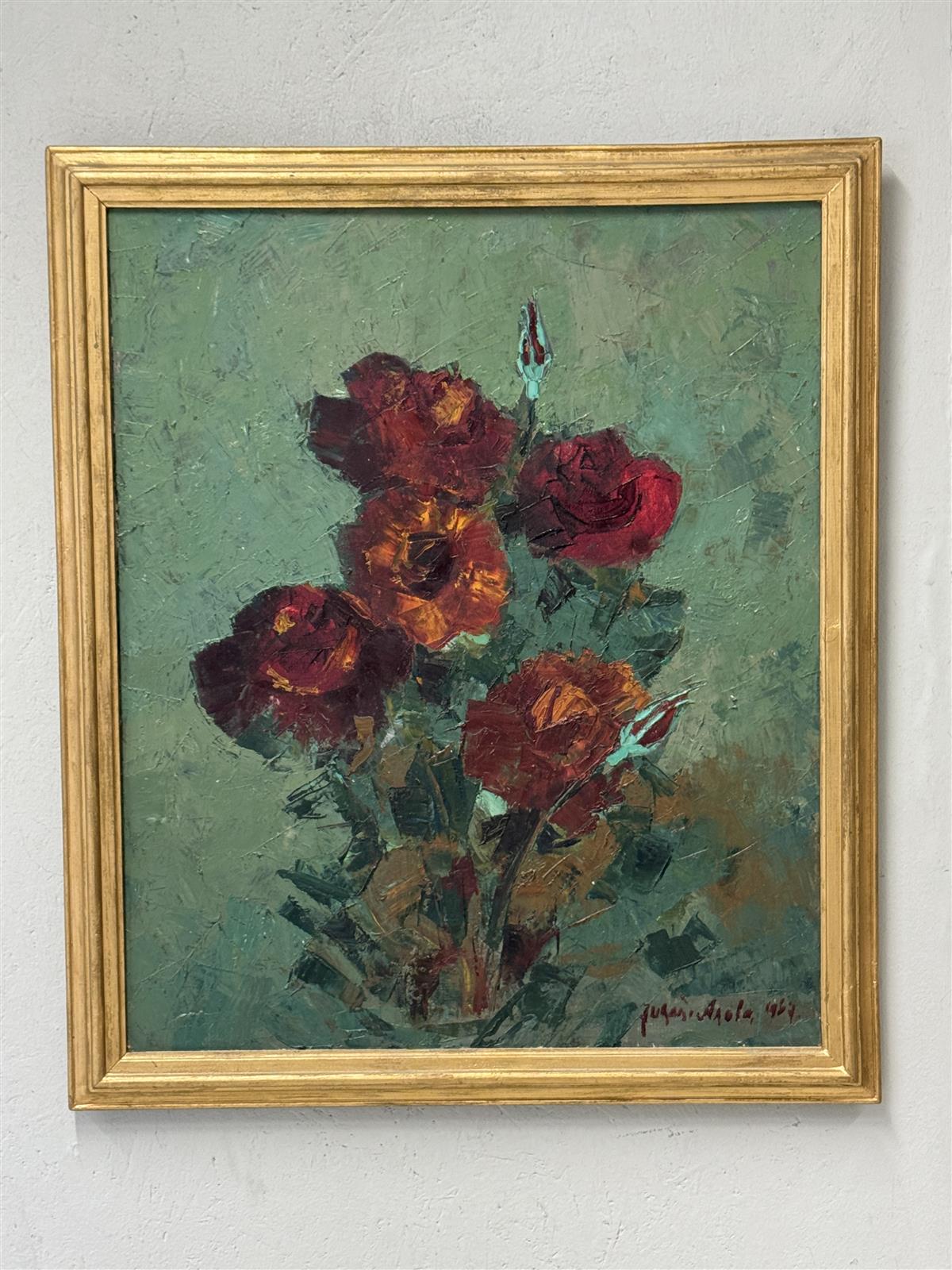 Taulu öljyvärimaalaus kankaalle Juhani Ahola