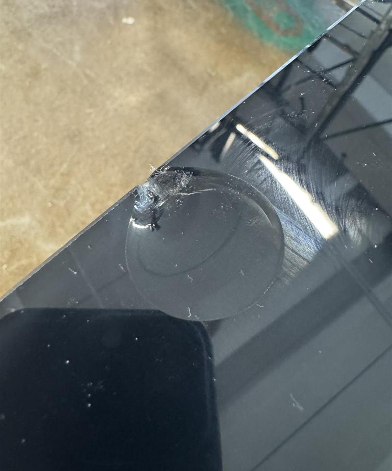 Sohvapöytä 120x70 lasi ja metalli 2 tasoa