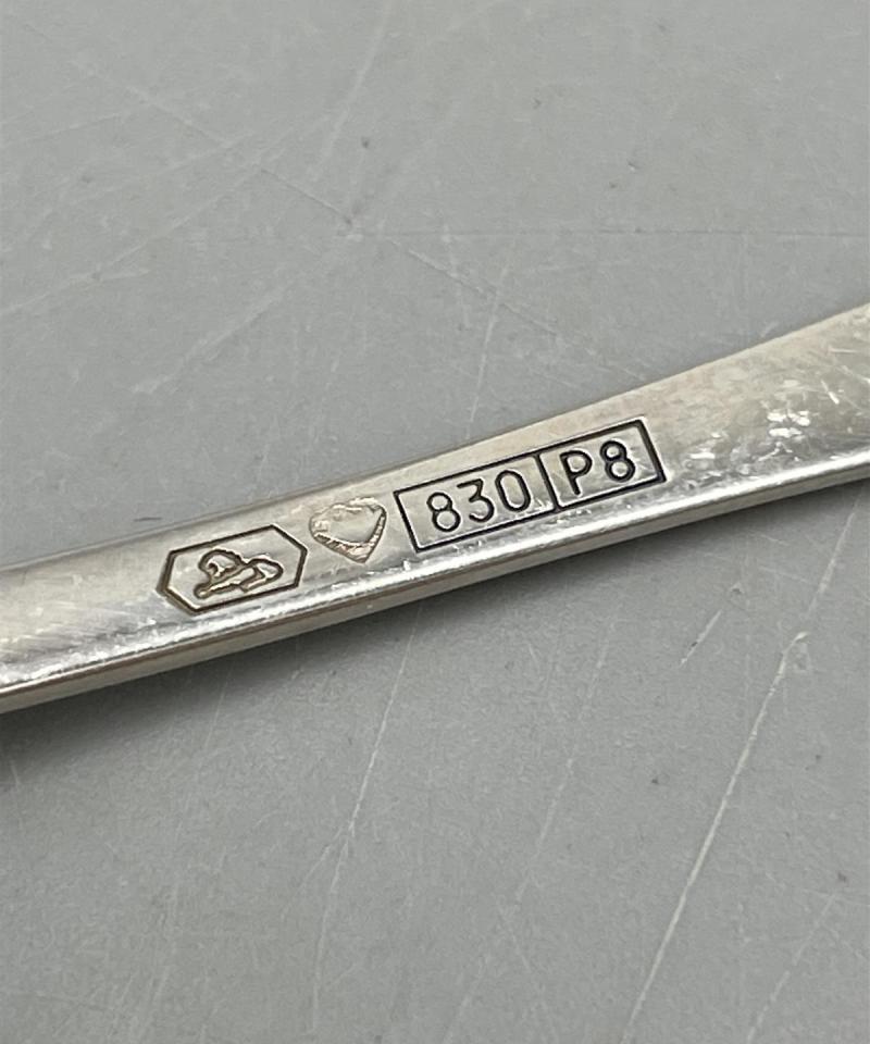 Kultakeskus oy Romantiikka hopea (830) kahvilusikka 6kpl (A)