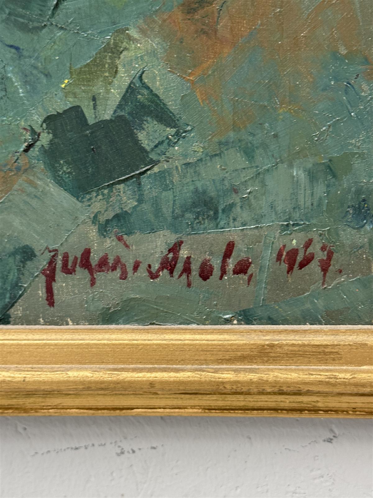 Taulu öljyvärimaalaus kankaalle Juhani Ahola