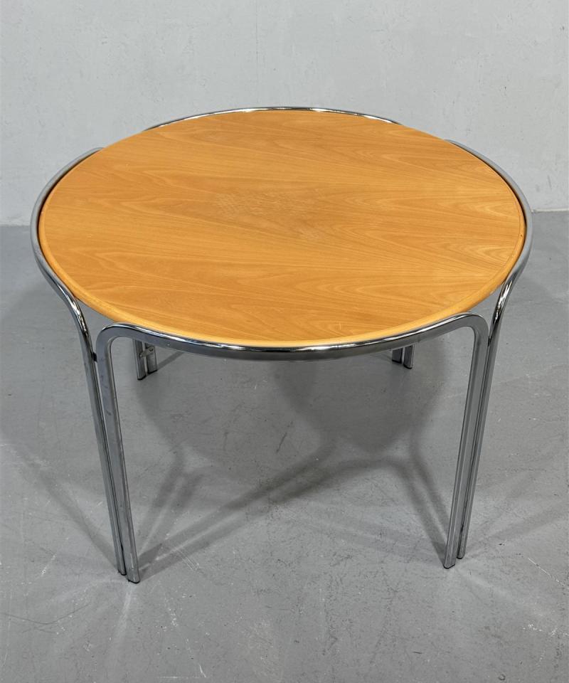 Retro pöytä puukansi 102cm