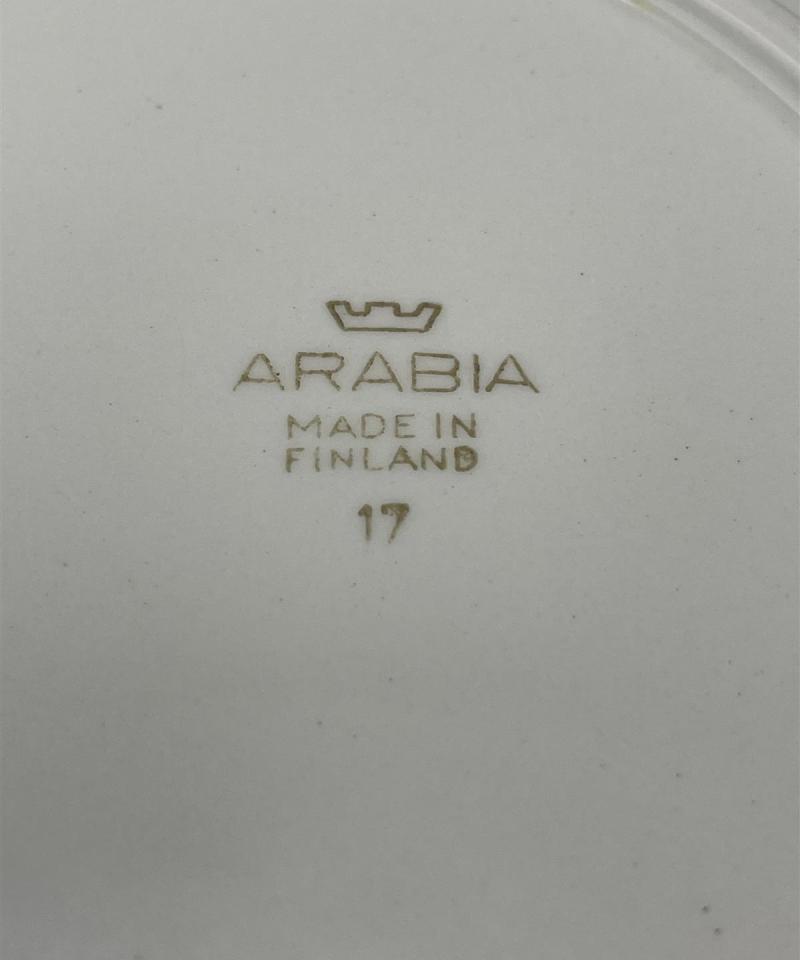 Arabia Niiskuneiti keräilylautanen 1950-luku