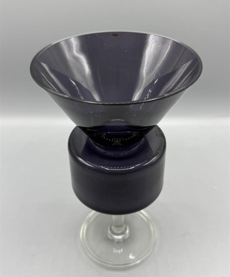 Kumelan lasi violetti-kirkas malja