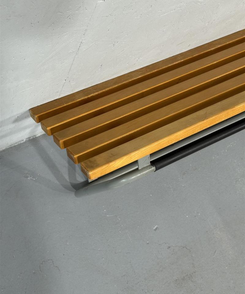 Naulakko 90cm puu ja metalli