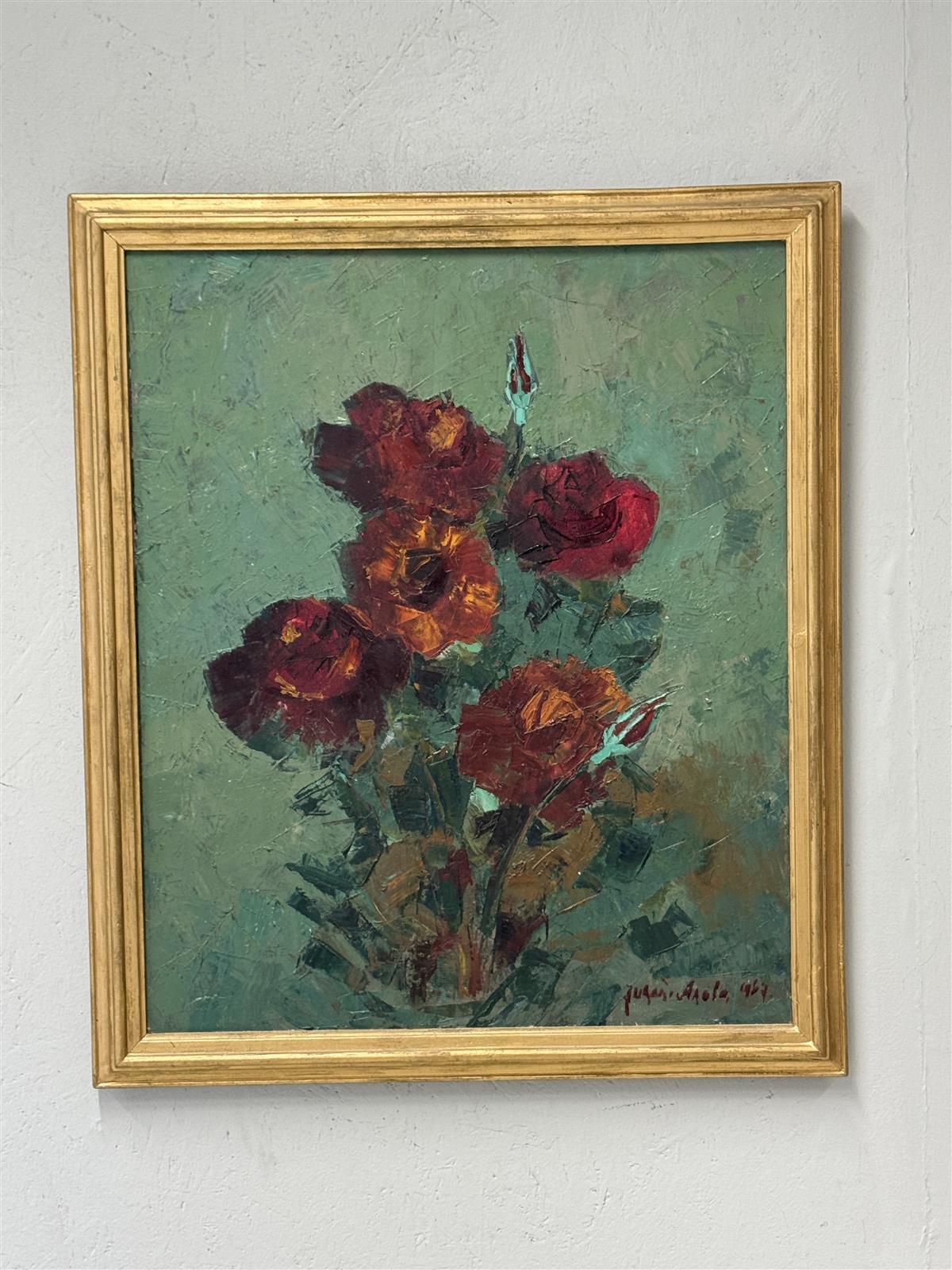 Taulu öljyvärimaalaus kankaalle Juhani Ahola