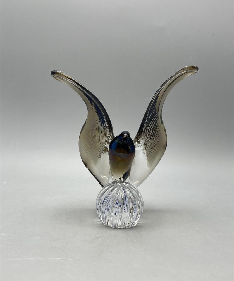 ArtGlass Team Finland taidelasi lintu, J Rajalahti