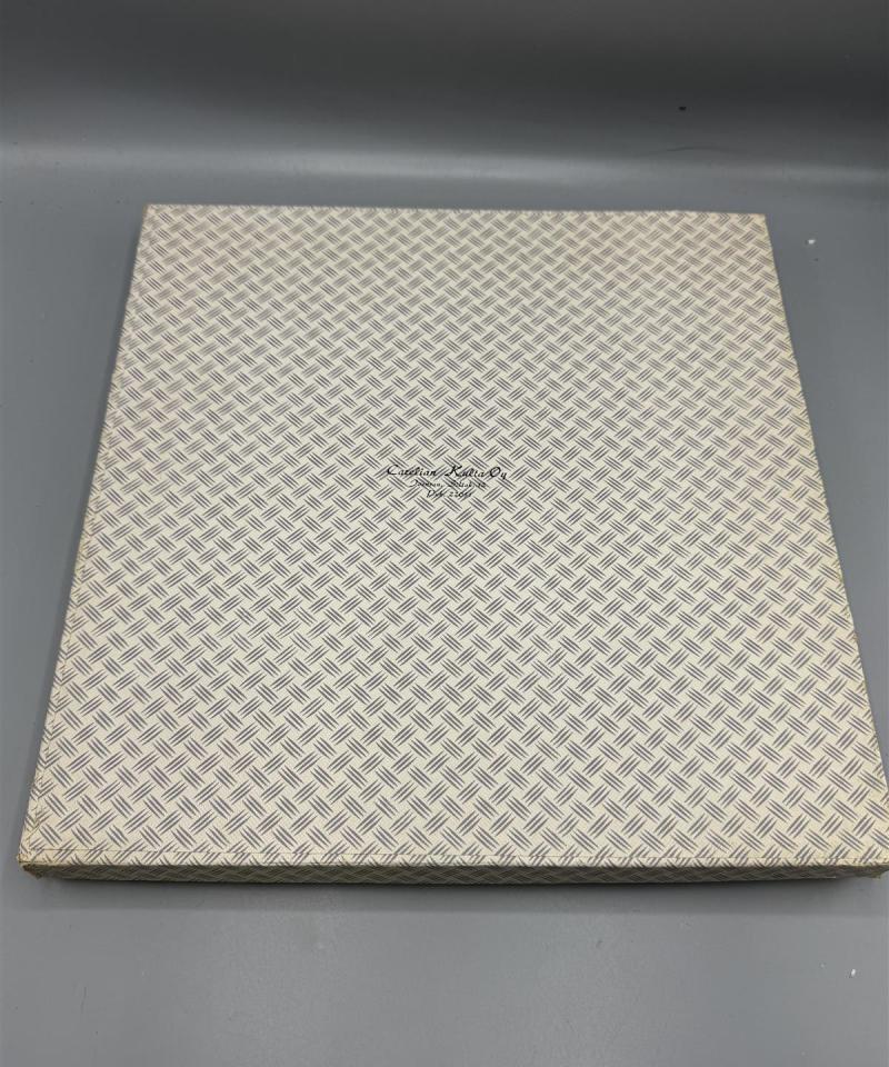 Carelia kulta Oy hopea lautanen