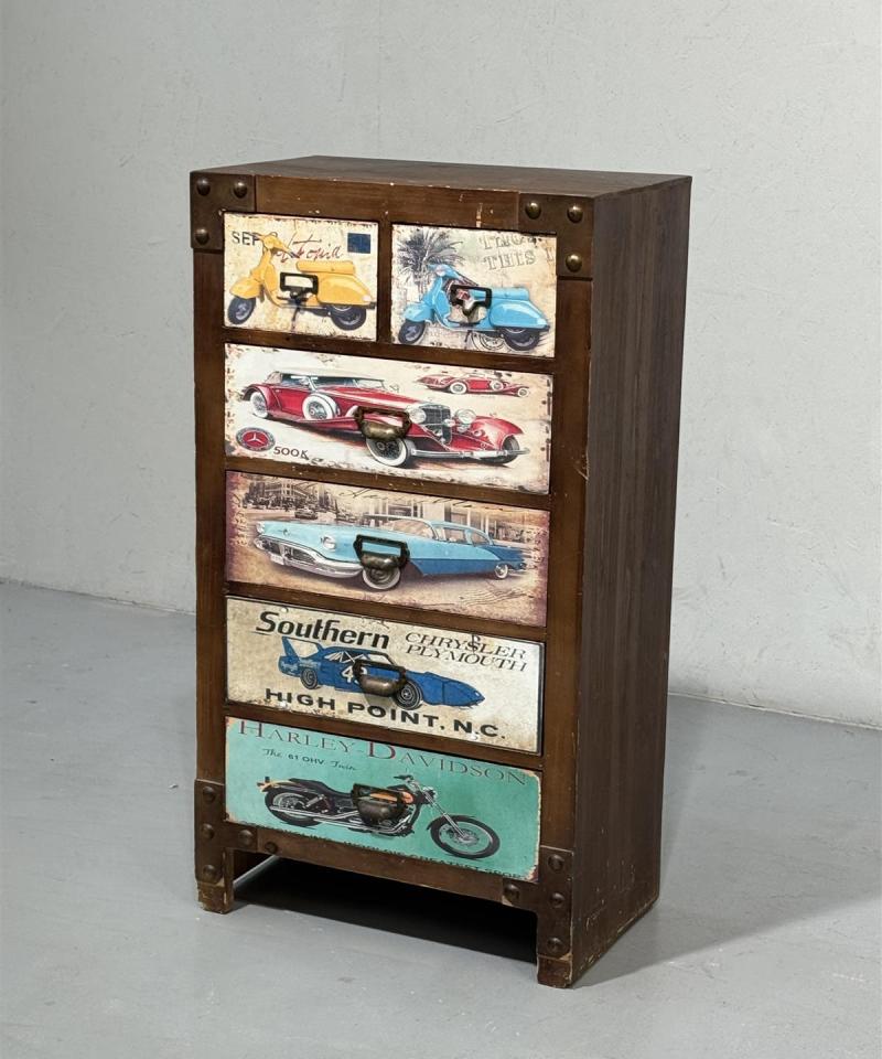 Retro-henkinen lipasto